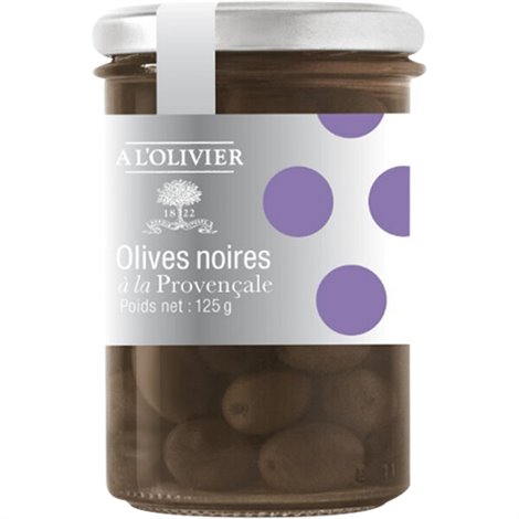 Olives Noires à la provençale 125g