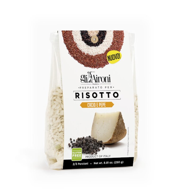 Mengeling voor Risotto met kaas en peper 250g