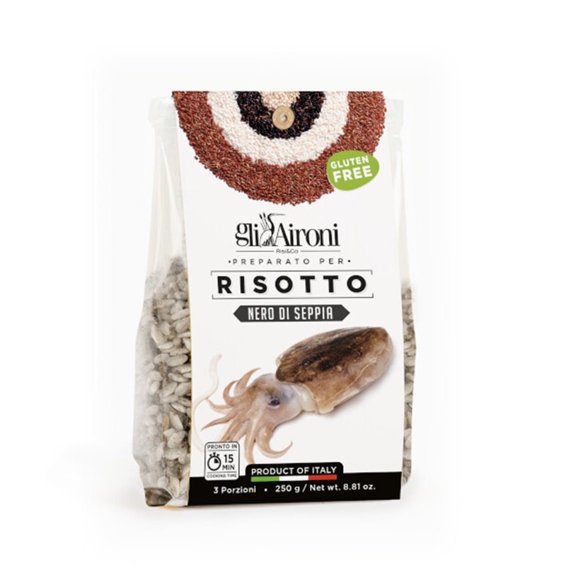 Inkt van inktvis Risotto Mix 250g