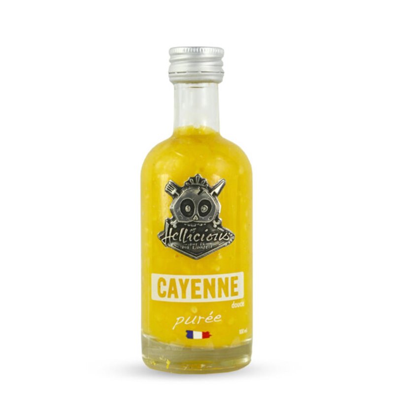 Sauce épicée purée cayenne 100ml