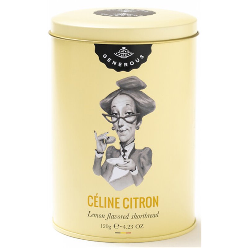 Metal Box Celine Citron BIO 100g