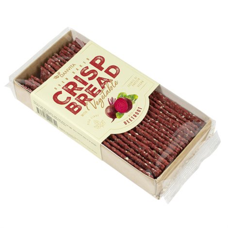 Crispbread met rode biet (vegan) 130g