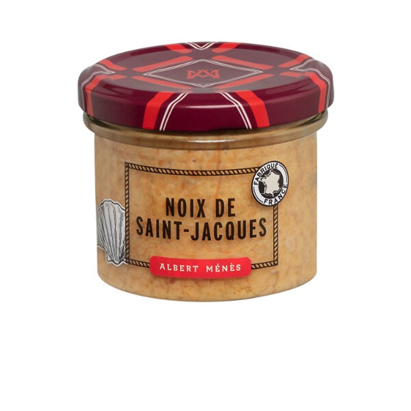 Rillettes van sint-jakobsschelpen 90g