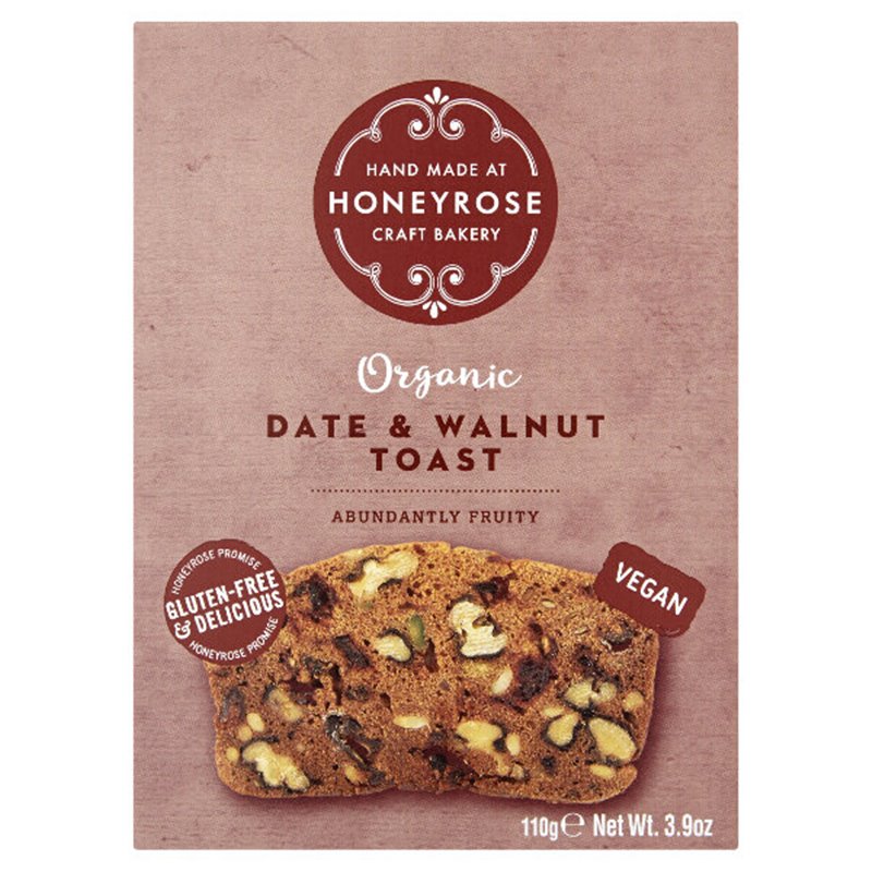 Toast aux Dattes et Noix BIO (sans gluten-vegan) 110g