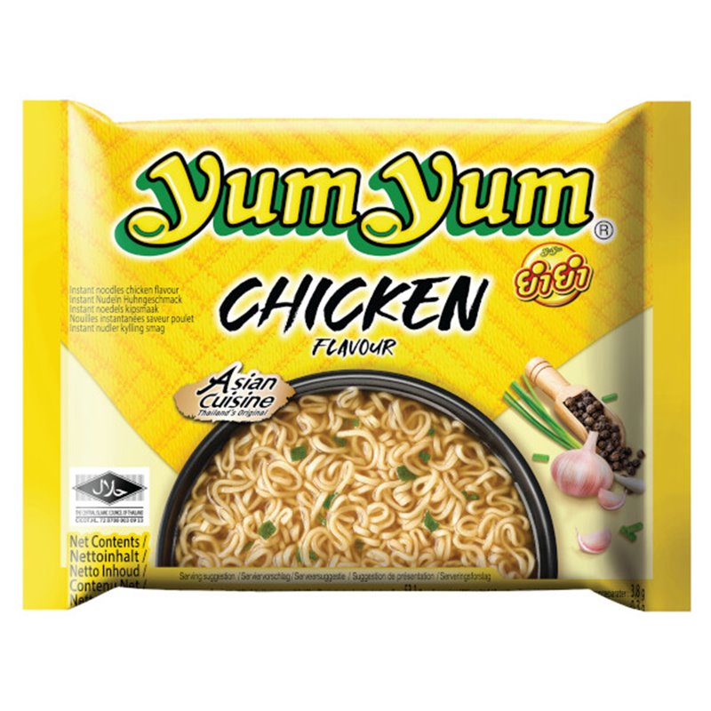 Nouilles instantanées poulet pack 60g