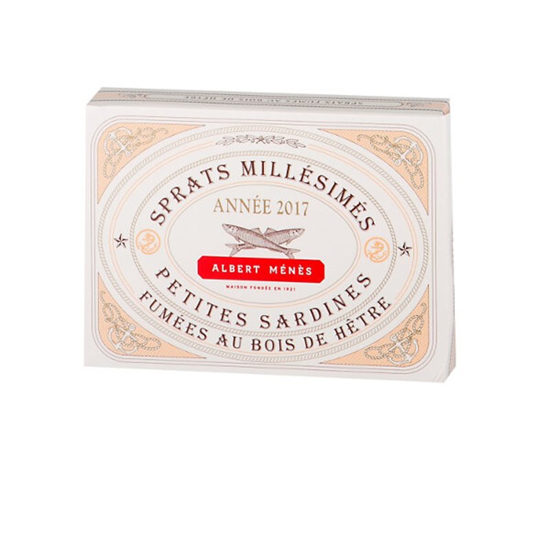 Spratz Fumés au Bois de Hêtre Millésimés (Petites Sardines) 110 g