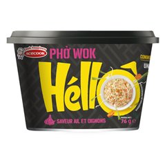 Nouilles instantanées Pho wok oignon/ail cup76g