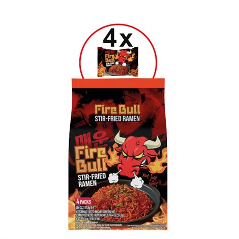 Nouilles instantanées wok boeuf pack 137.8g