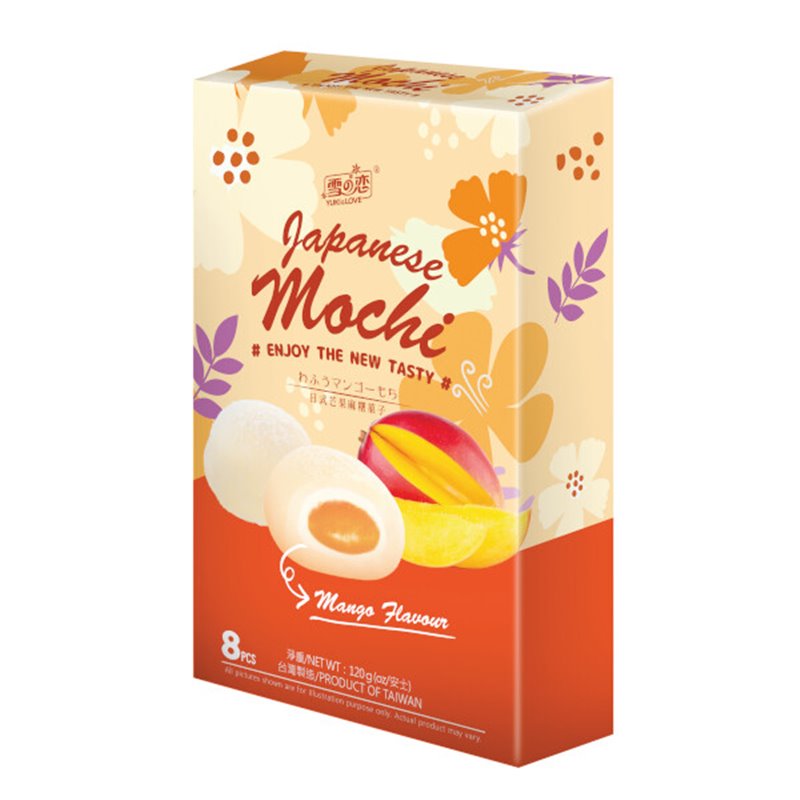 Mochi gâteau de riz mangue pack 120g