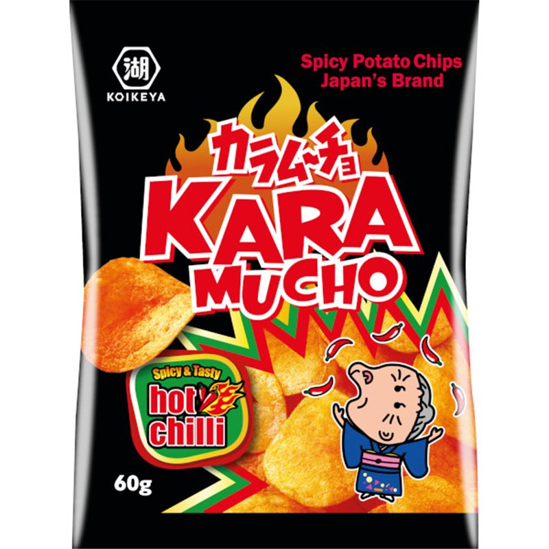 Chips piment Karamucho sachet 60g