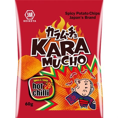 Chips Karamucho côtelées sachet 60g