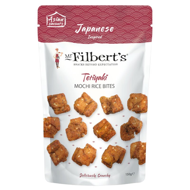 Cracker de riz frit à la saveur Teriyaki 150g