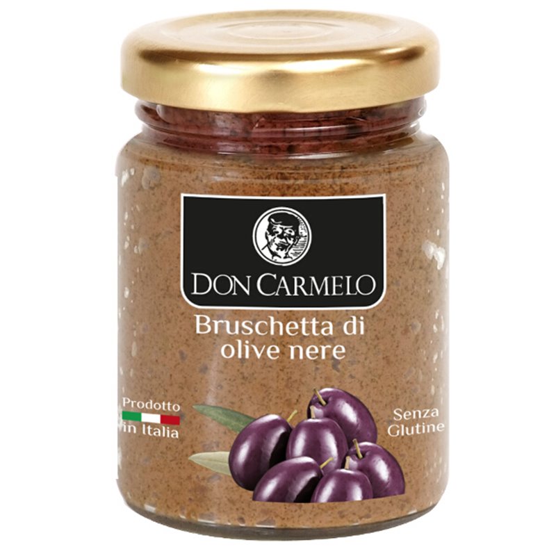 Bruschette aux Olives Noires 100g