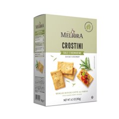 Crostini rozemarijn en zeezout doos 180g