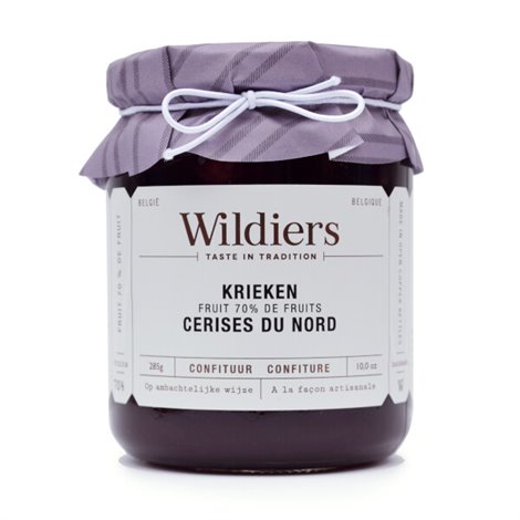 Confiture 70% fruits Cerises 285g