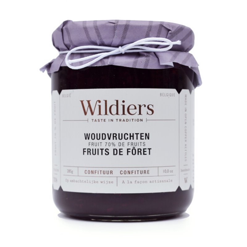 Confiture 70% fruits Fruits des bois 285g