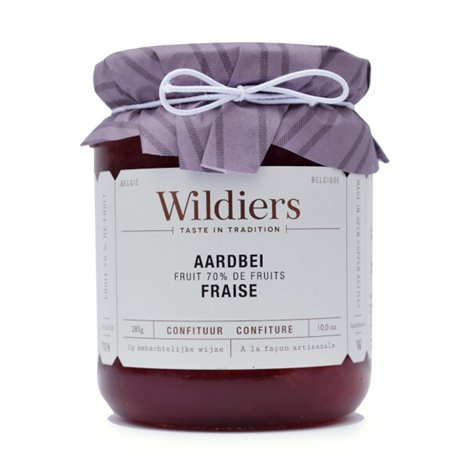 Confiture 70% fruits Fraises 285g