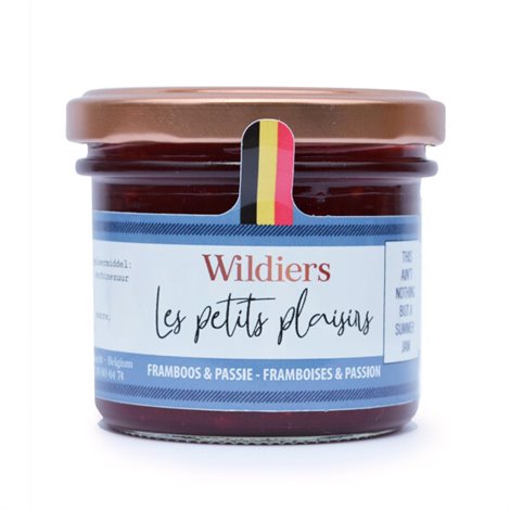 Confiture d'été Framboise fruit de la passion 125g