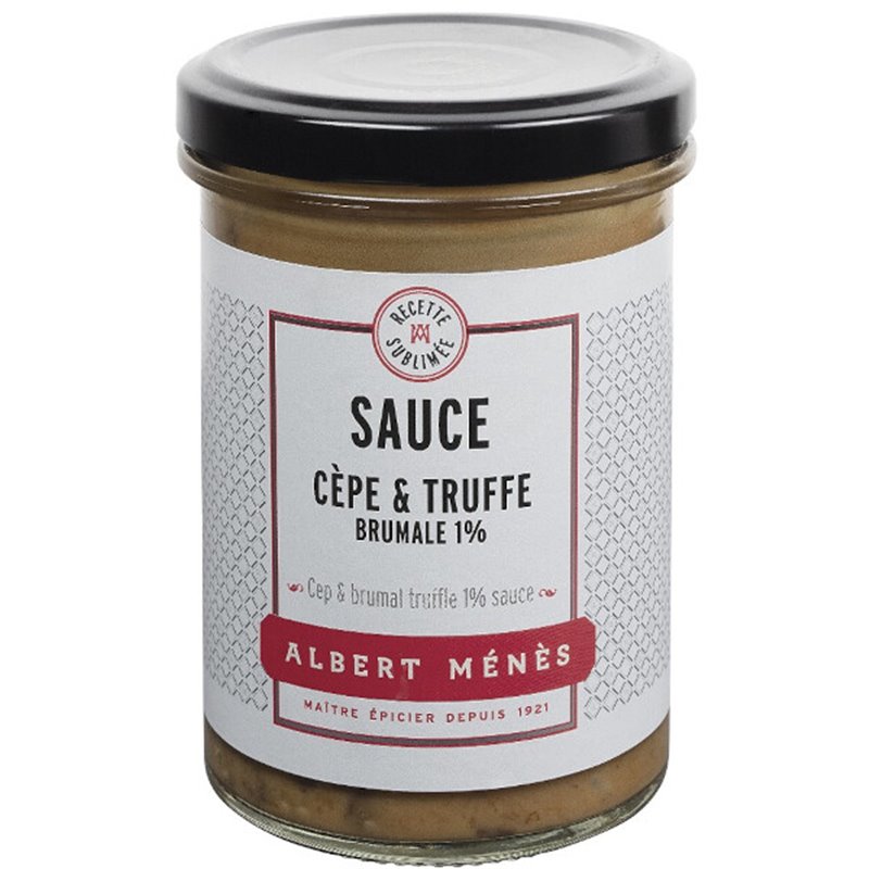 Sauce aux Cèpes et Truffe Brumale 1% - 180g