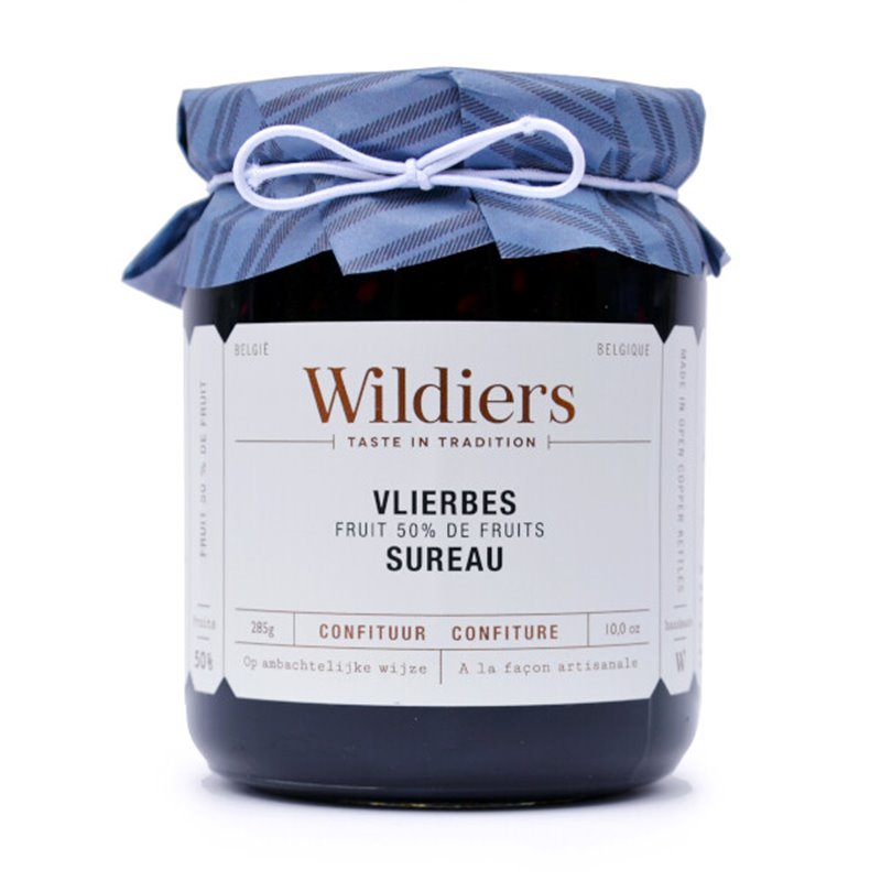 Konfituur 50% fruit Vlierbes 285g