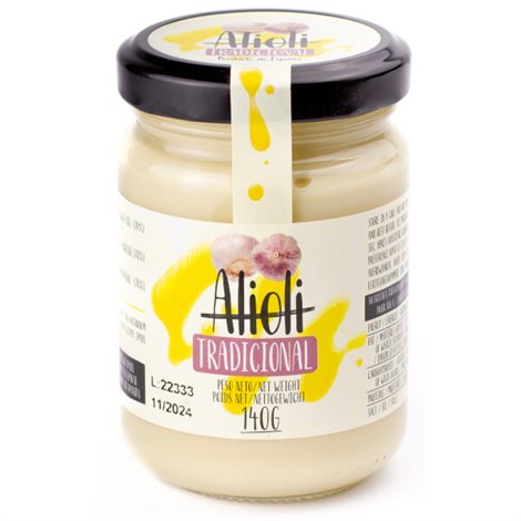 Aïoli traditionnel 140g