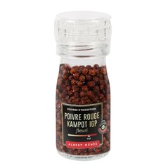 Poivre de Kampot Rouge - Moulin 50g