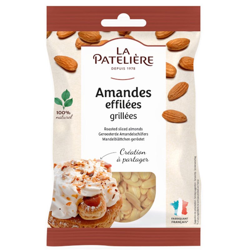 Amandes effilées grillées 100g