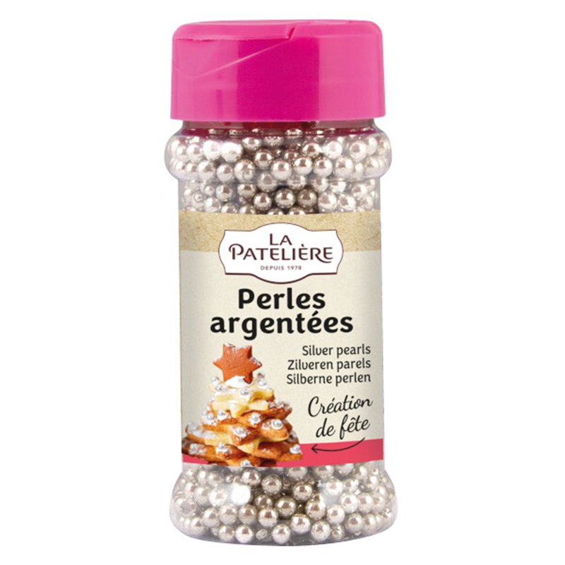  Perles argentées 85g