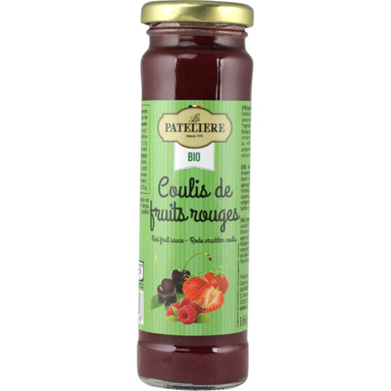  Coulis de fruits rouges BIO 160g