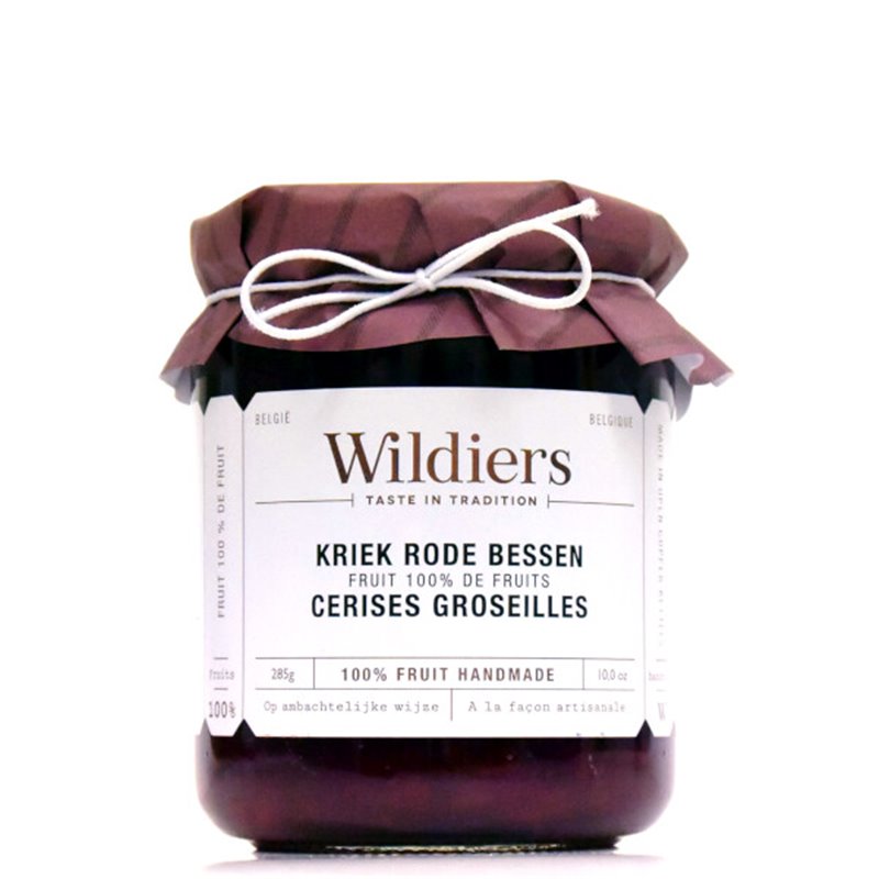 Fruitbeleg 100% fruit kriek rode bessen 285g