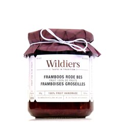 Confitures 100% fruit framboises & groseilles 285g