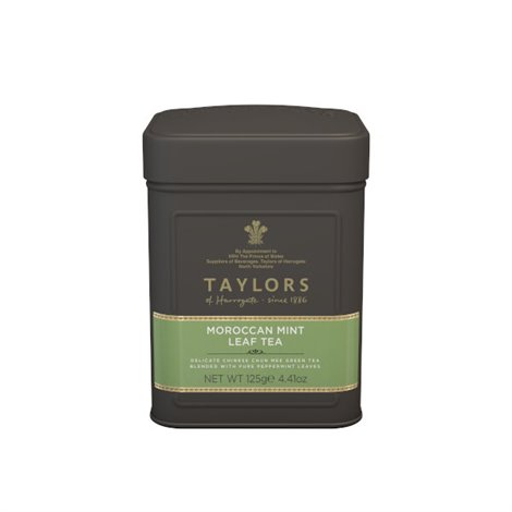 Moroccan Mint (Green tea) thé en vrac blikjes 125g