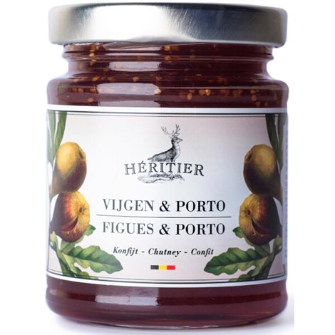 Vijgen & Porto konfijt 180g