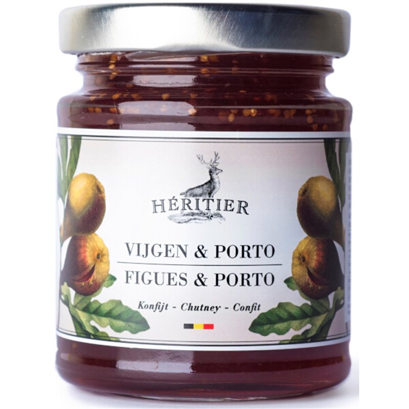 Vijgen & Porto konfijt 180g