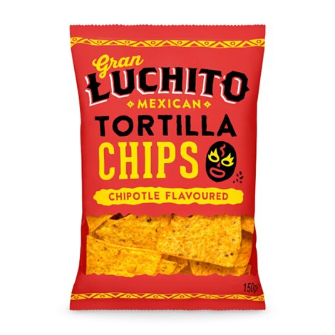 Chipotle tortilla chips (glutenvrij) 150g