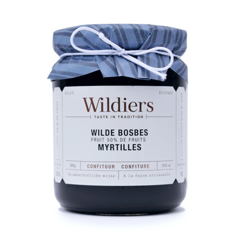 Confiture 50% fruits Myrtilles sauvages 285g